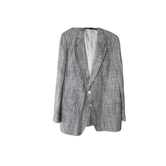 Men's Vintage Kauffman Silk Tween Blazer Big and Tall 46T